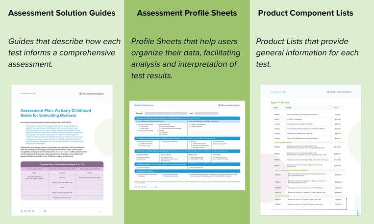 Assessment Solutions Overview