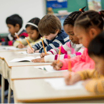 Students Taking a Test